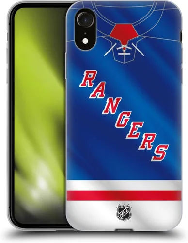 Vista 163 de Head Case Designs Funda de gel suave con licencia oficial de la NHL Camouflage New York Rangers compatible con Apple iPhone 7 Plus/iPhone 8 Plus