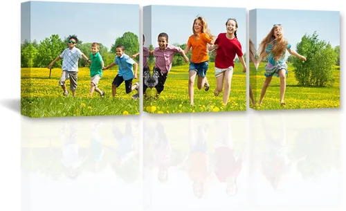 Vista 11 de DOARTDO Lienzo decorativo para pared, 3 paneles, impresiones en lienzo personalizadas con fotos familiares de tu boda, decoración del hogar listo