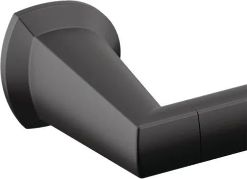 Vista 4 de Delta Galeon - Toallero de 24 pulgadas para baño, color negro mate, toallero de pared para baño, toallero de pared para montaje en pared, 77224-BL