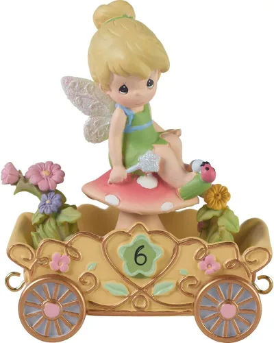Vista 17 de Precious Moments Disney Figurina de Desfile de Cumpleaños – Blancanieves Edad 1 – Coleccionable de Regalo para el Primer Cumpleaños de Bebé Niña