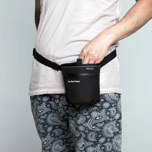 Vista 2 de Bolsa de golosinas para perros para entrenamiento, cierre magnético