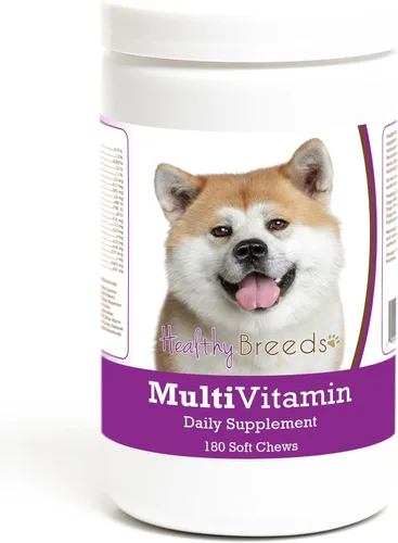 Vista 200 de Healthy Breeds Affenpinscher Multivitamínico suave masticable para perros 180