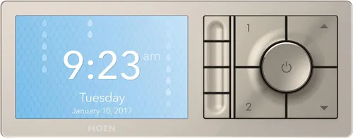 Vista 16 de Moen TS3302BL - Controlador de sistema de agua digital inteligente de 2 salidas para válvula de ducha termostática, en color negro mate