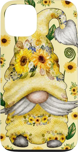 Vista 7 de Unique Sunflower Gnome for Spring and Summer Cute Pattern Case for iPhone 17