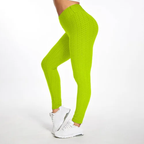 Vista 4 de High Waist Yoga Leggings for Women Workout Butt Lift Pants Funny Elastic Skinny Trousers Tummy Control Yoga Pant