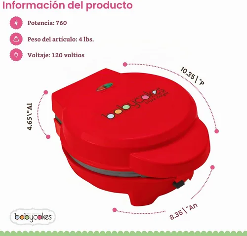 Vista 2 de Babycakes Multi-Treat panificadora