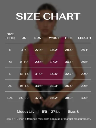 Vista 6 de REORIA Butsmooth® - Body sin mangas con cuello en V profundo y escote en V para mujer