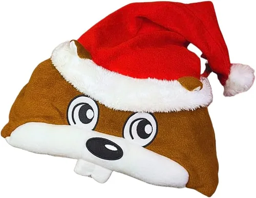 Vista 5 de Buc-ee's Traje de Navidad, castor unisex para niños, disfraz de una pieza