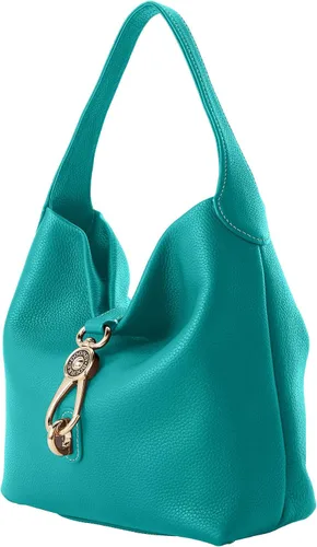Vista 2 de Dooney & Bourke Pebble Grain - Bolsa de hombro con logotipo pequeño