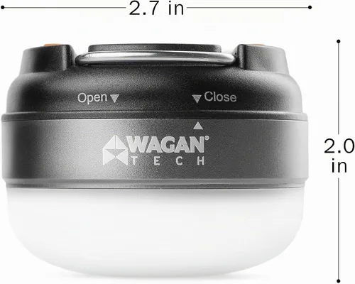 Vista 3 de WAGAN 4301 # camplites Dome linterna linterna LED para Camping, Senderismo, Emergencias