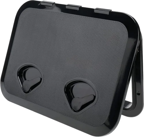 Vista 6 de Amarine Made Marine Deck Hatch Boat Deck Hatch Access Hatch & Lid 12-3/8" X 17-1/4" - White - 315mmx440mm