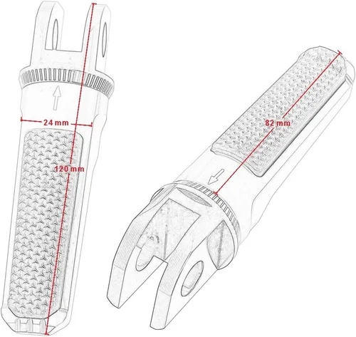 Vista 2 de Estriberas delanteras antideslizantes de goma para motocicleta Kawasaki Z650/Z900 2017-2021 para ER6F/ER6N 2006-2016 para Suzuki GSXR600/GSXR750