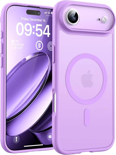 Vista 130 de TOCOL Funda para iPhone 11, compatible con Magsafe, protección completa de cámara, imanes integrados, protección contra caídas, funda translúcida