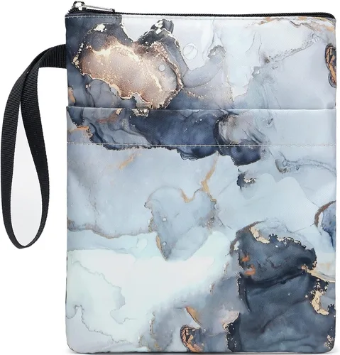 Vista 18 de DSIUE Funda para Libros Cubiertas de Libros Protector de Libros con Cremallera Tela Lavable para Adolescentes Adultos Amantes de los Libros Maestros