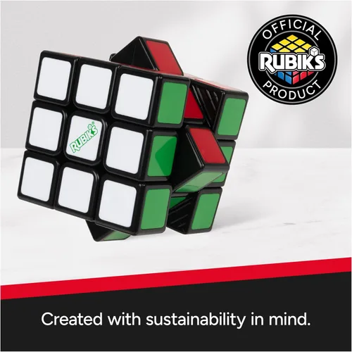 Vista 2 de Cubo Rubik Re-Cube 3x3 ecológico Puzzle Cube & Brain Teaser Fidget Toy