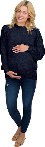 Vista 2 de Eliana Chenille Maternity Sweater - Oversized Maternity Sweater - Maternity Sweatshirts
