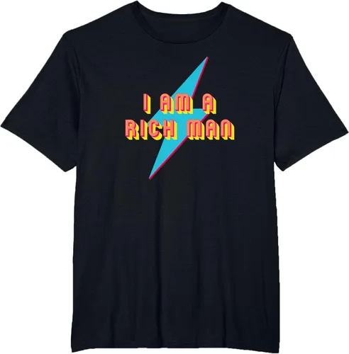 Vista 29 de Camiseta I am a rich man