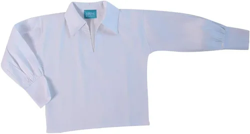 Vista 2 de Camisa clásica renacentista para niños (elige color y tamaño)