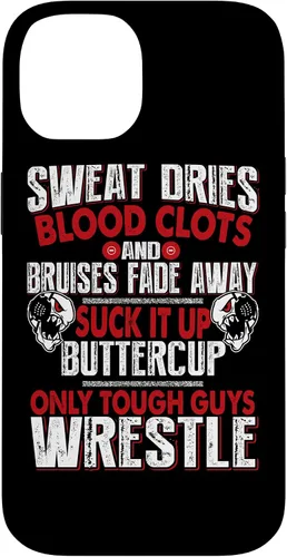 Vista 4 de Only Tough Guys Wrestle - Mens Wrestling Case for iPhone 17