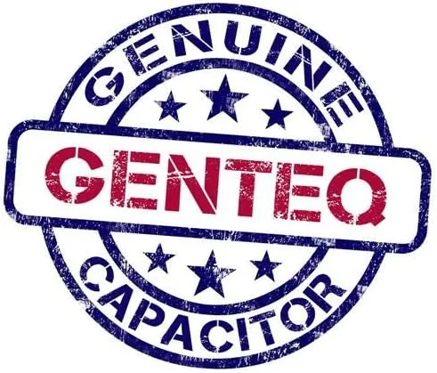 Vista 5 de Condensador redondo marca GE Genteq de 25/5 UF MFD 370 Volt 97F9803, 25+5 MFD a 370 voltios