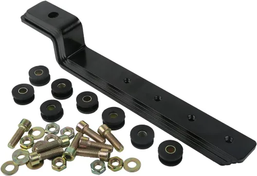 Vista 5 de XMT-MOTO Kit de soporte de montaje duro universal ajustable para bolsa de sillín para motocicleta Cruiser
