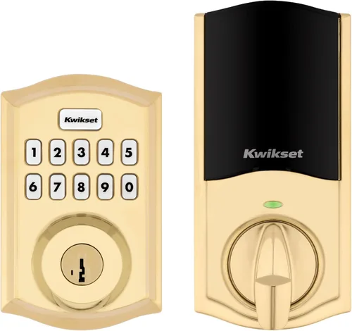 Vista 16 de Kwikset Home Connect 620 - Cerradura inteligente de pestillo con tecnología Z-Wave, funciona con Ring Alarm, Samsung SmartThings y más, requiere