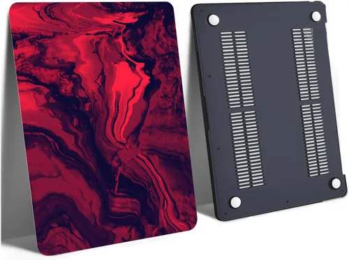 Vista 6 de Funda compatible con MacBook Air de 11 pulgadas 2015 2014 2013 2012 2011 2010 versión A1465 A1370, carcasa rígida de plástico para portátil