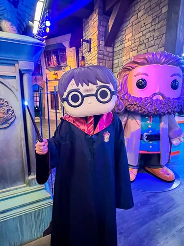 Vista 4 de Disguise Máscara Pop! de Harry Potter, accesorio de disfraz y arte de pared de Funko Wizarding World