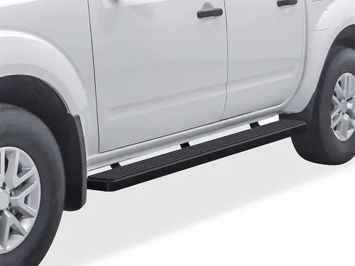 Vista 15 de iBoard Barras laterales para Nissan Frontier Crew Pickup de 4 puertas, Negro