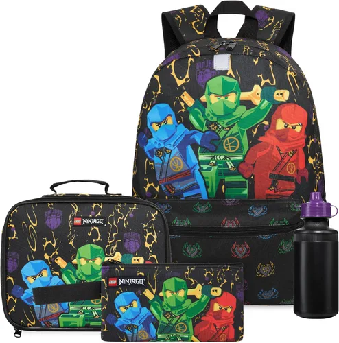 Vista 7 de Get Trend Super Mario Boys Backpack 4 Piece Set