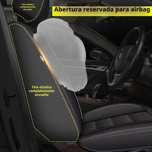Vista 4 de DISUTOGO Fundas de asiento para Honda Pilot 2016-2025 2026
