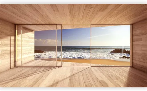 Vista 16 de artgeist Mural de pared premium tropical 197 x 110 pulgadas, papel tapiz no tejido, decoración de pared de vellón, impresión fotográfica, diseño