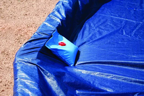 Vista 5 de Clips y bolsas para cubierta de invierno para piscina, clips de protección contra viento de 5 pulgadas que fijan la cubierta de invierno al riel