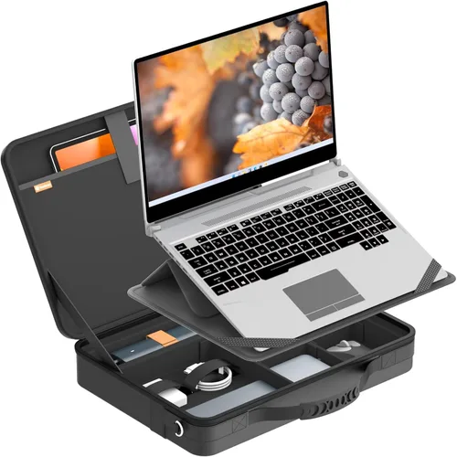 Vista 9 de Smatree Funda rígida para laptop para Galaxy Book4 Edge de 14 pulgadas Negro