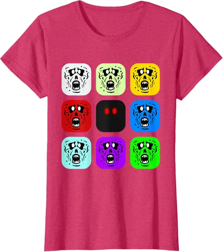 Vista 7 de Camiseta Zombie Rush Zombies Negro