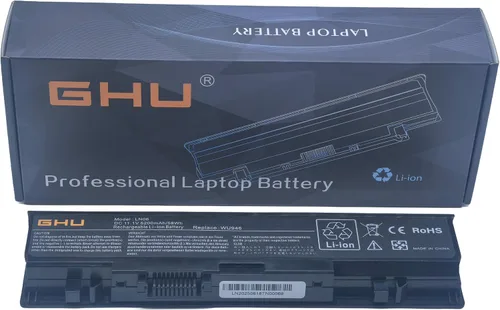 Vista 7 de GHU Nueva batería para laptop de 58 Wh de repuesto para K450N XR693 X284G RU586 RN873 GW240 M911G compatible con Dell Inspiron 1440 1750 1525 1526