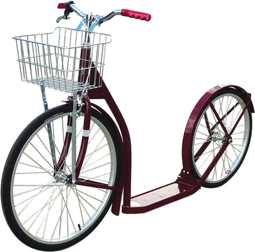 Vista 4 de Amish-Made Deluxe Kick Scooter Bike - Modelo 2420 - Tamaño adulto