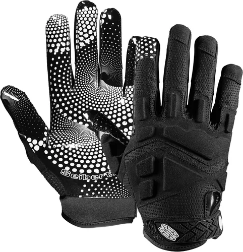 Vista 10 de Seibertron Pro 3.0 Twelve Constellations Elite Ultra-Stick Football Receiver Gloves Super Sticky Grip for Youth Kids Boys 8-12 Girls & Adult Men &