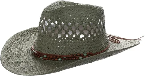 Vista 3 de Panama Jack Sombrero de sol Drifter Toyo Straw 3 14 pulgadas, ala moldeable, protección solar UPF 50+ UVAUVB