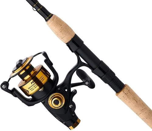 Vista 2 de Penn Spinfisher VII - Combo de carrete giratorio y caña de pescar