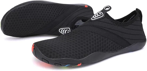 Vista 3 de Vsufim Quick-Dry Water Sports Barefoot Shoes Aqua Socks for Swim Beach Pool Surf Yoga for Women Men