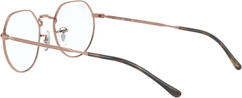 Vista 5 de Ray-Ban RX6465f Jack Low Bridge Fit - Marcos redondos para anteojos graduados