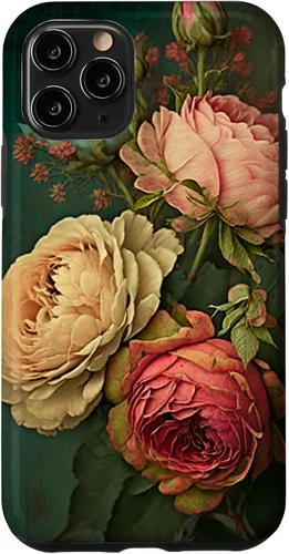 Vista 29 de Boho Shabby Chic Bohemian Roses Vintage Funda con diseño de flores y flores para iPhone 17