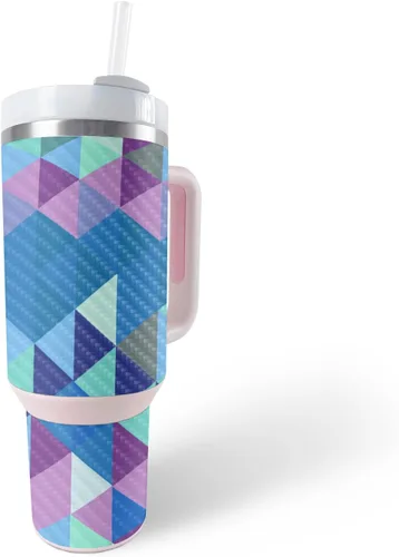 Vista 8 de MightySkins Skin - Vaso de vinilo compatible con Stanley The Quencher H2.0 FlowState de 40 onzas – Puppy Fall Funda protectora de vinilo duradera