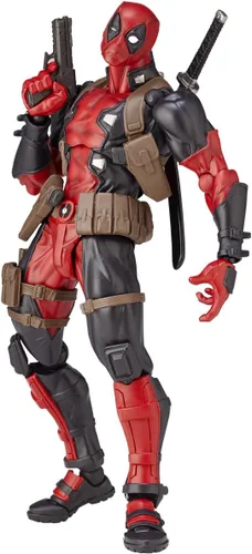 Vista 8 de figurecomplex Amazing Yamaguchi Series No.001 Deadpool Aproximadamente 6.299 in [Importación de Japón]