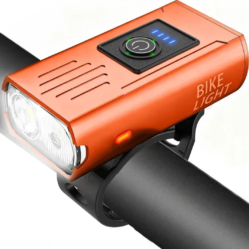 Vista 11 de Victoper Bike Light, High Lumens Super Bright Bicycle Lite, 6+4 Modes USB Rechargeable Bike Headlight & Taillight Set, Waterproof Safety Bike Front