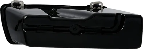 Vista 8 de Alforjas rígidas TCMT con maletero y llaves de cierre para Harley Touring Road King Road Street Glide Ultra Classic FLHT FLHR FLHX 1994-2013