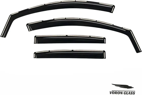 Vista 7 de Voron Glass in-Channel Rain Guards for Chevy Equinox 2018-2024 Para Equinox 18-24