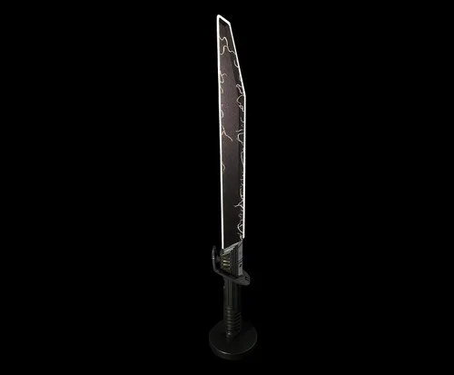 Vista 2 de Robe Factory Star Wars The Mandalorian Darksaber - Lámpara de escritorio LED de 24 pulgadas