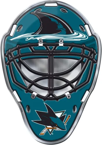 Vista 26 de FANMATS Emblema de máscara NHL Auto NHL Colores Team